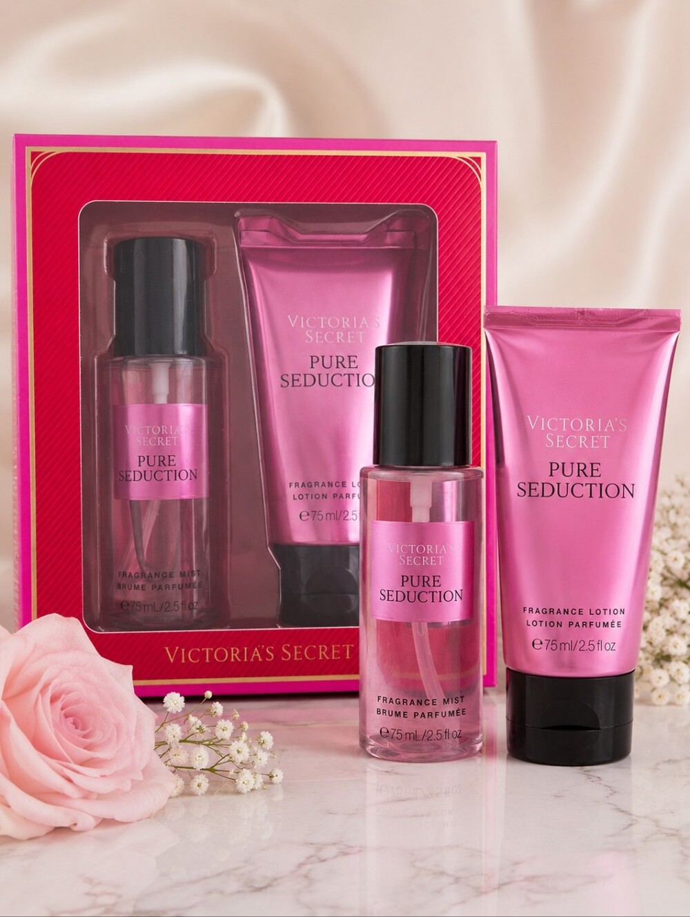Victoria’s Secret Mist and Lotion 2-Piece Gift Set Body Pure Sedution